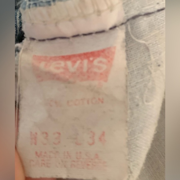 80s VINTAGE LEVIS orange tabs acid wash - Picture 5 of 6